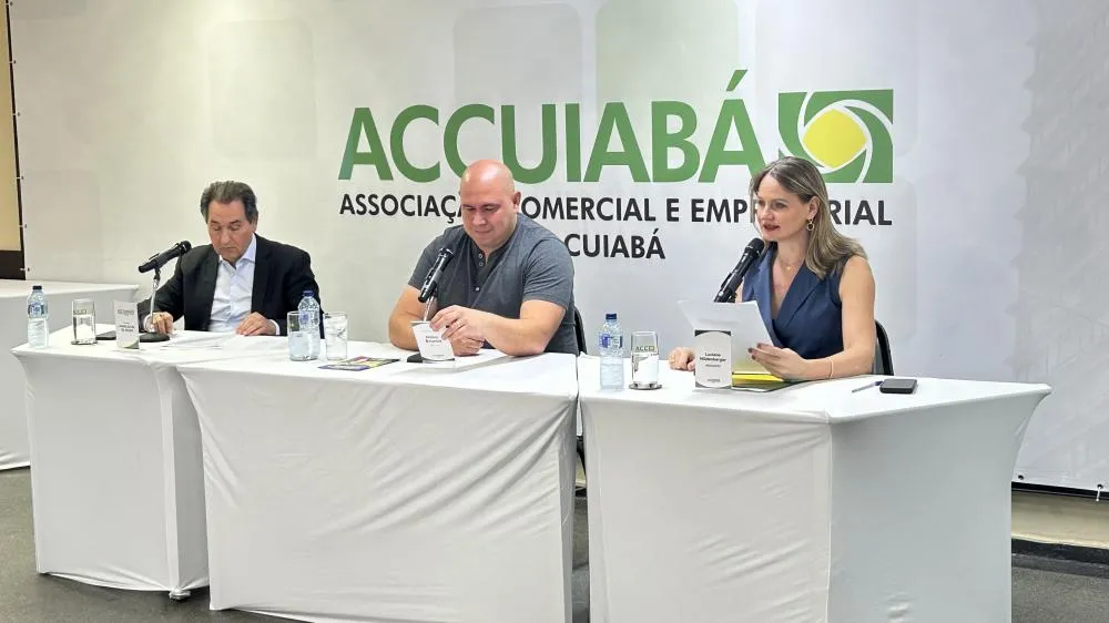 Abilio fala em transformar Cuiabá um polo de inovação e gestão em encontro na Associação Comercial de Cuiabá  