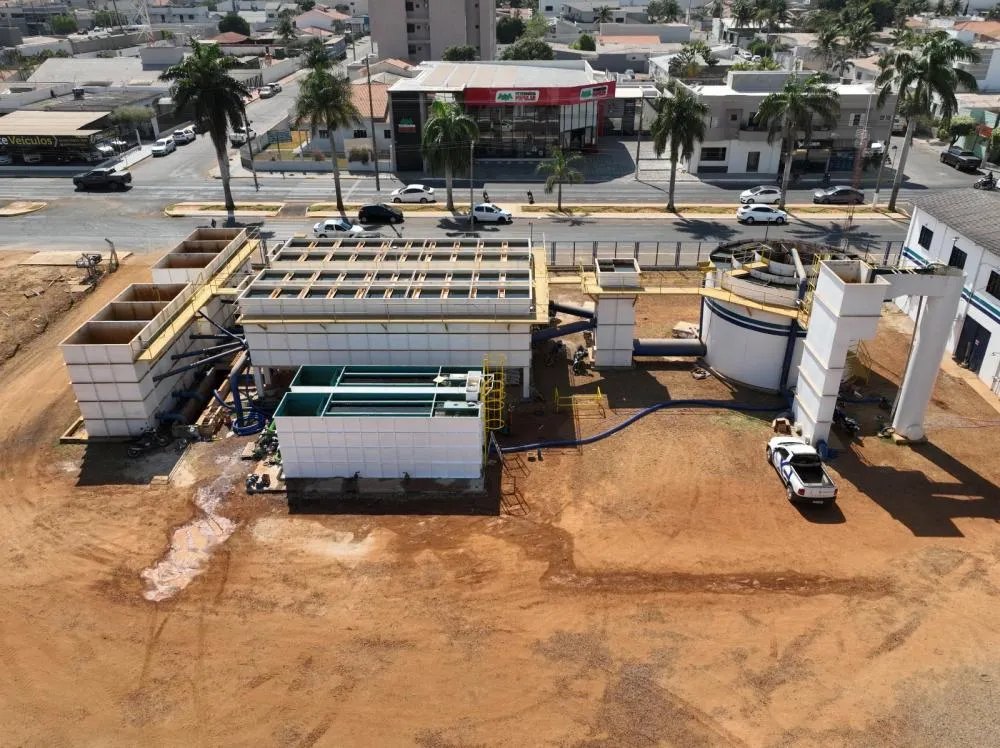  Estação de Tratamento é ampliada e garante a produção de 54 mil litros a mais de água em Primavera do Leste