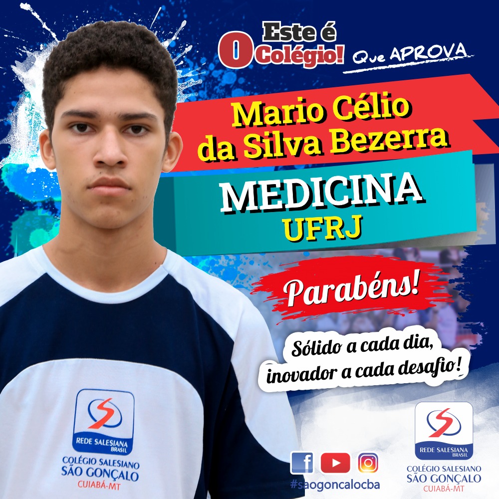 Estudante de Cuiabá conquista vaga para Medicina na UFRJ