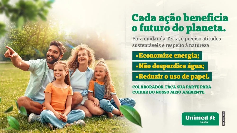 Campanha incentiva preservação do meio ambiente e uso sustentável dos recursos