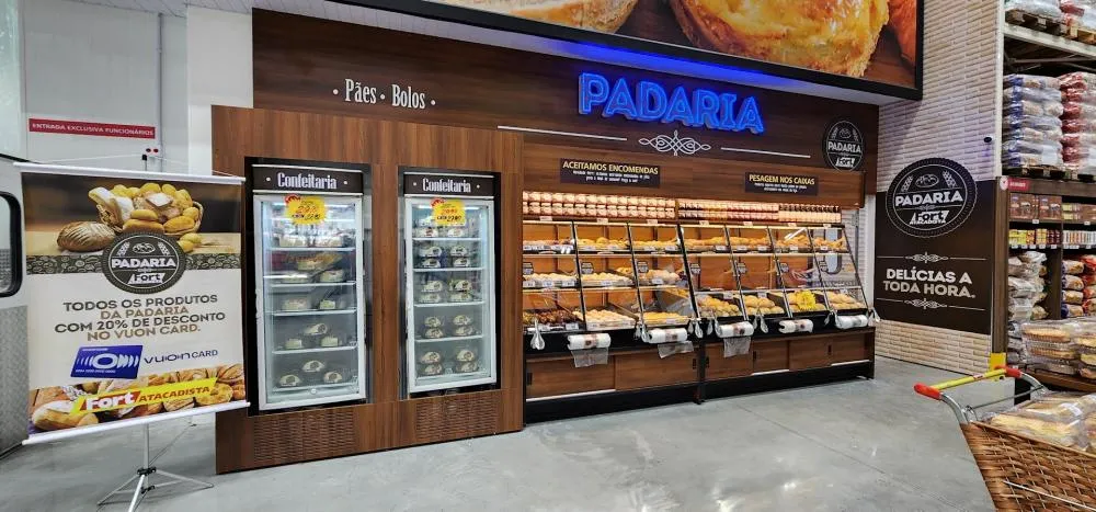 Fort Atacadista da FEB inaugura padaria e restaurante nesta quarta (02)