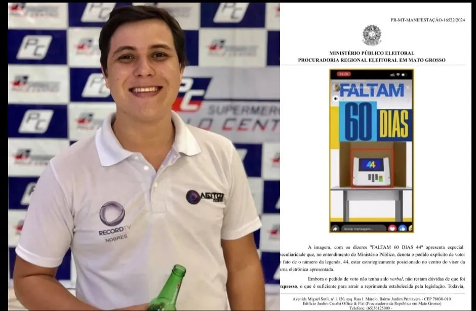 Justiça Eleitoral aplica multa de R$ 5 mil reais a Godóy por propaganda irregular nas redes sociais
