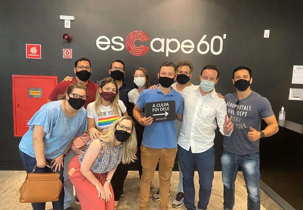 Equipe do Deputado Ulysses Moraes participa de game Escape 60’