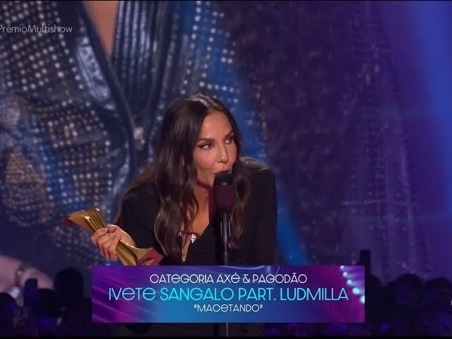 Discurso polêmico de Sangalo no Prêmio Multishow revolta fãs de Ludmilla