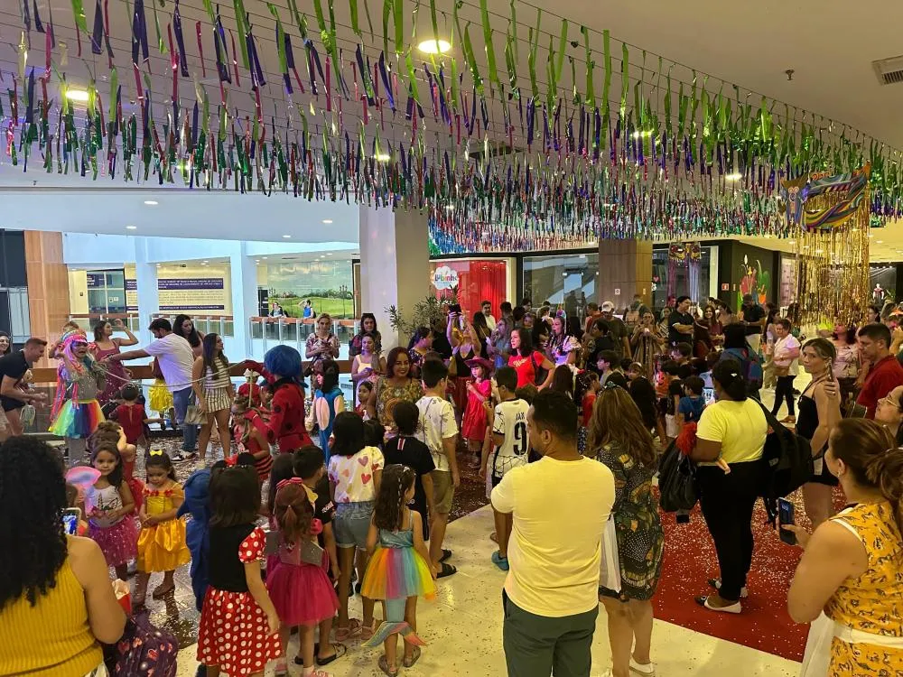 ‘Clubinho Folia’ promete encantar os pequenos foliões na terça de Carnaval no Goiabeiras Shopping