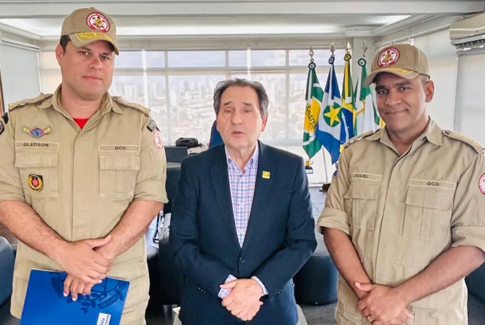 Facmat e representantes do Corpo de Bombeiros discutem segurança e parcerias institucionais 