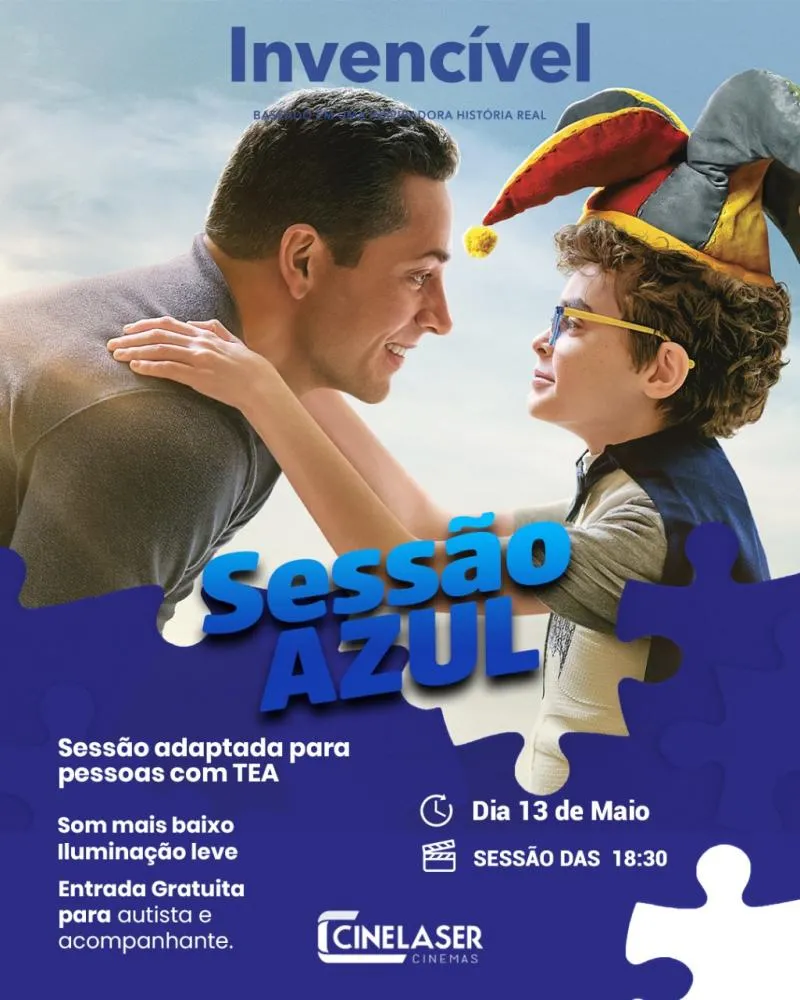 Cinelaser Goiabeiras realiza Sessão Azul nesta terça (13)