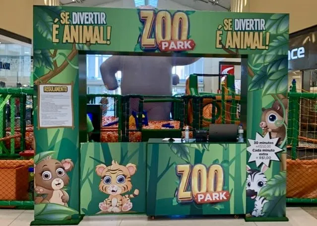 Zoo Park chega ao Goiabeiras Shopping com diversão garantida para a criançada
