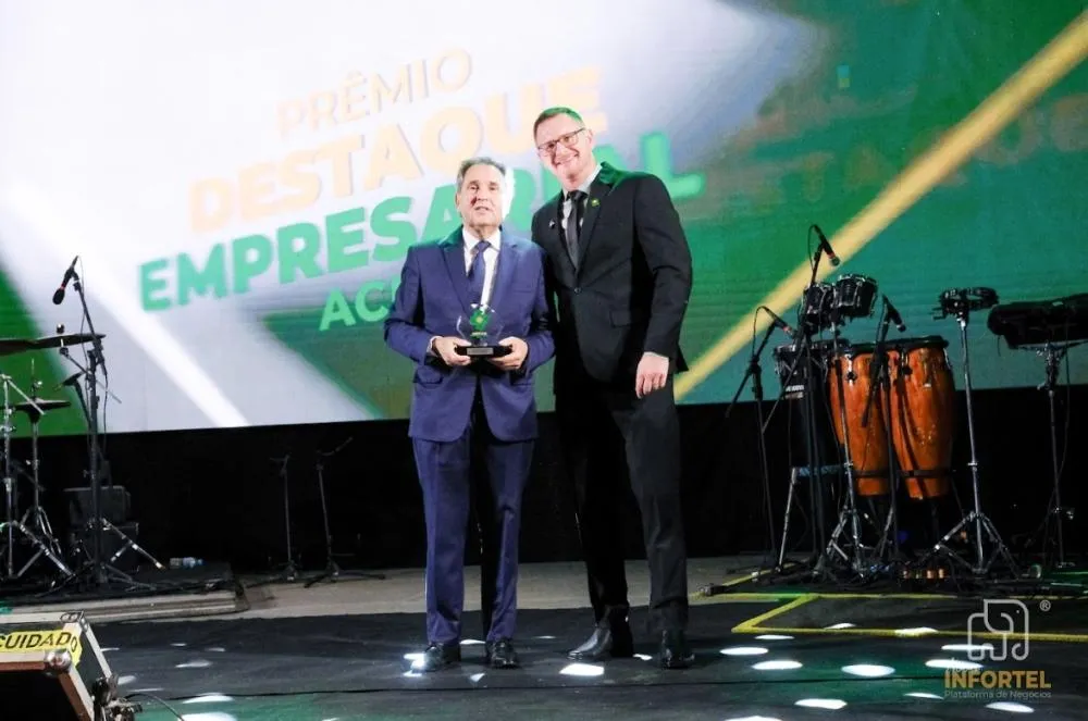 Presidente da Facmat participa do Prêmio Destaque Empresarial ACES e reforça união do setor produtivo