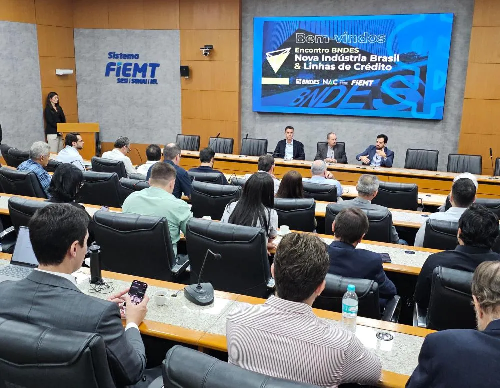 Aprovações de crédito do BNDES para MT no 1º semestre/25 batem recorde e somam R$ 4,3 bi