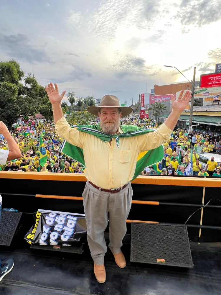 Nelson Barbudo participa dos atos do “Reaja Brasil” em defesa da democracia e contra a ditadura da toga