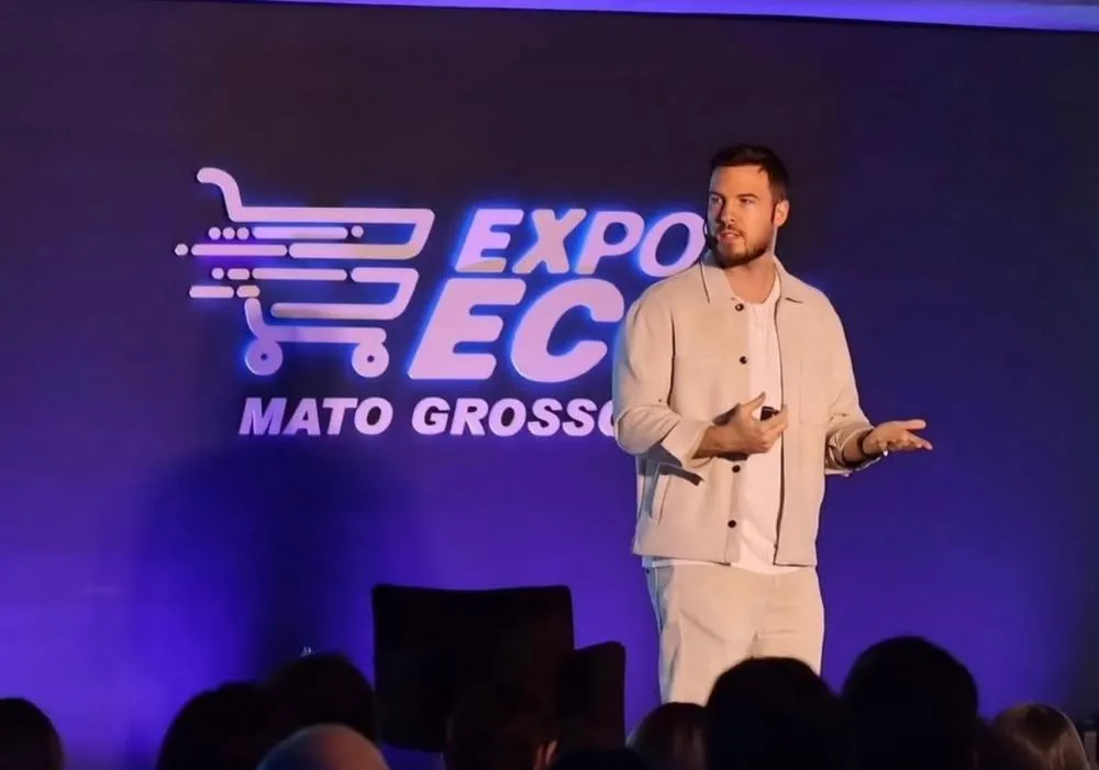 Thiago Nigro encerra ciclo de palestras da ExpoEcos 2025 com lições sobre liderança e liberdade financeira