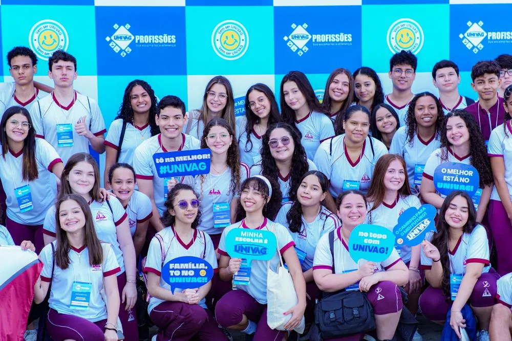 Mais de 2 mil jovens descobrem carreiras e oportunidades no UNIVAG Profissões 