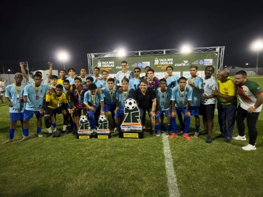Novo Colorado e Mapim são os grandes campeões da Taça das Favelas MT 2025