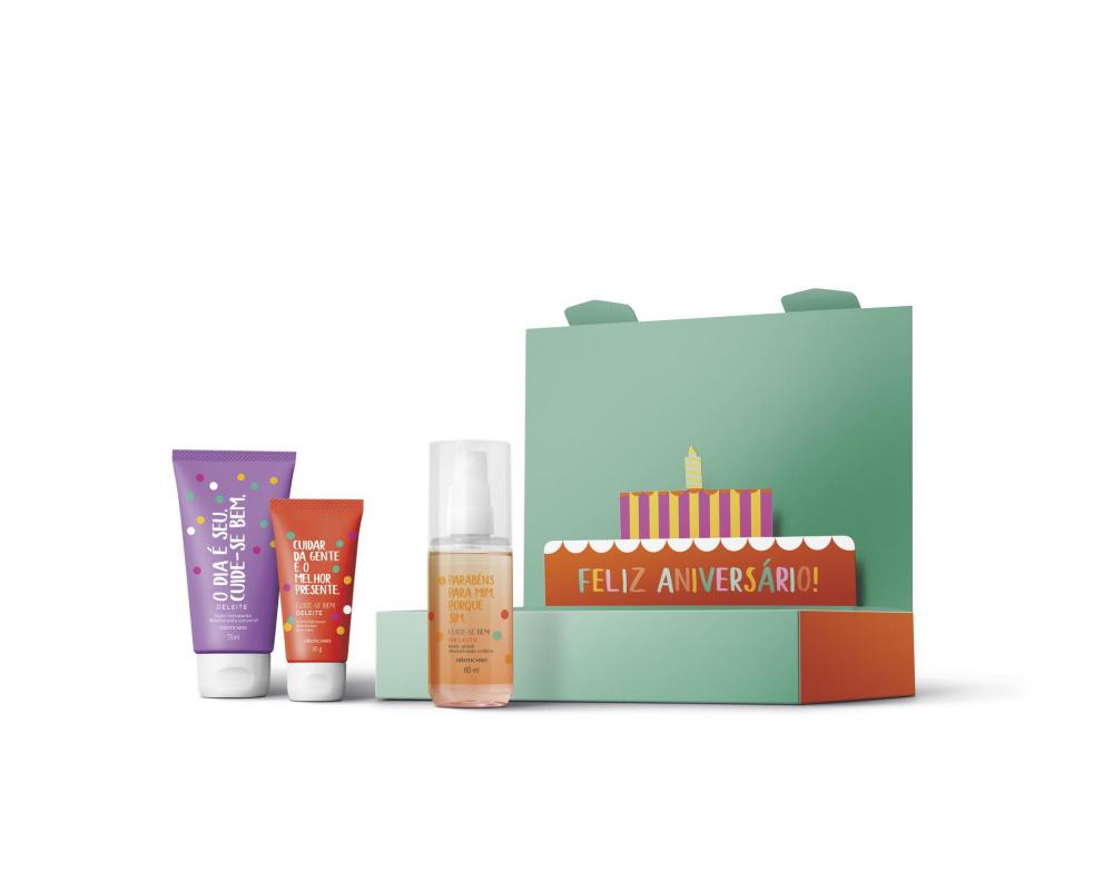 O Boticário reformula tradicionais kits de presente e lança edição limitada para aniversários