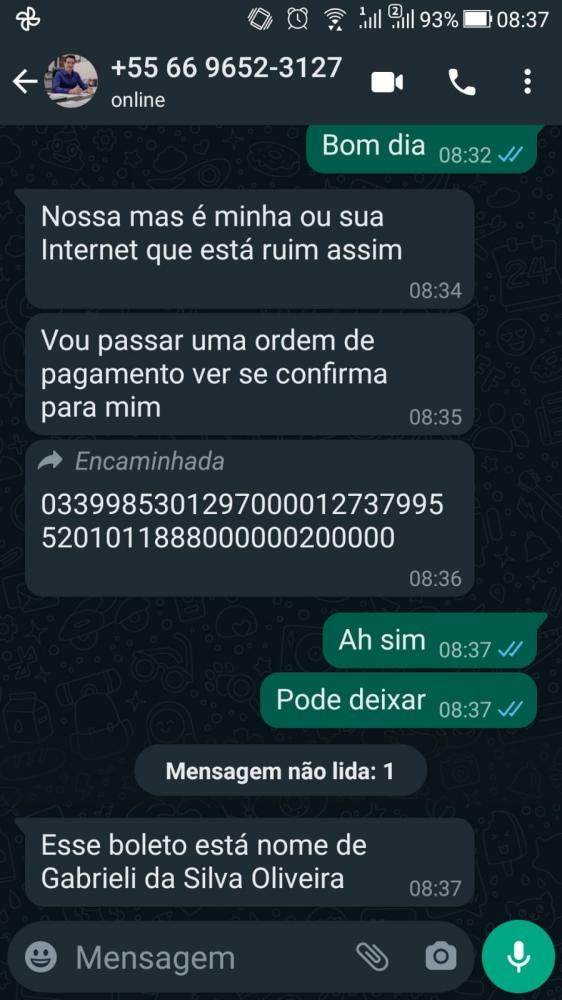 Estelionatário usa foto de prefeito de MT em whatsapp para aplicação de golpe