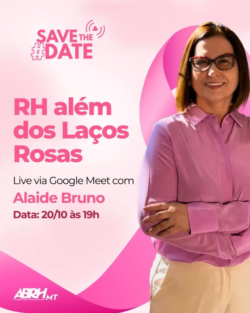 Especialista Maria Alaíde Bruno conduz palestra sobre o papel do RH na conscientização do Outubro Rosa