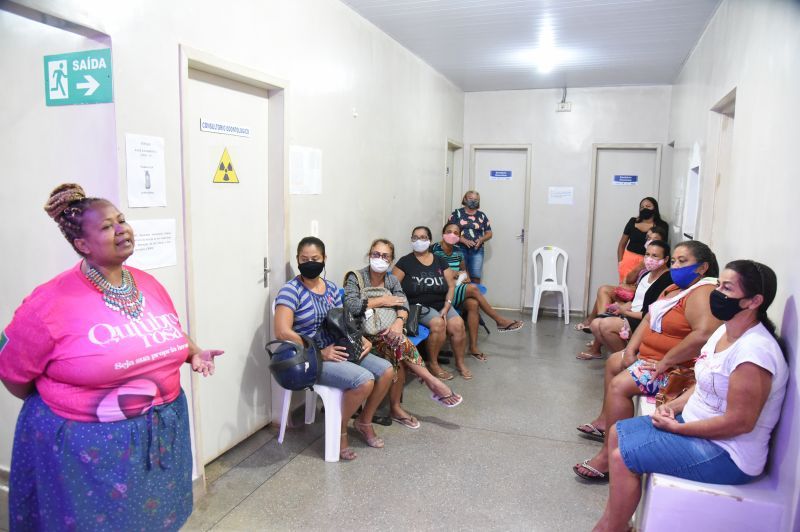 Secretarias de Saúde e da Mulher realizam ação de prevenção ao câncer de mama e de colo do útero na UBS do Distrito da Guia