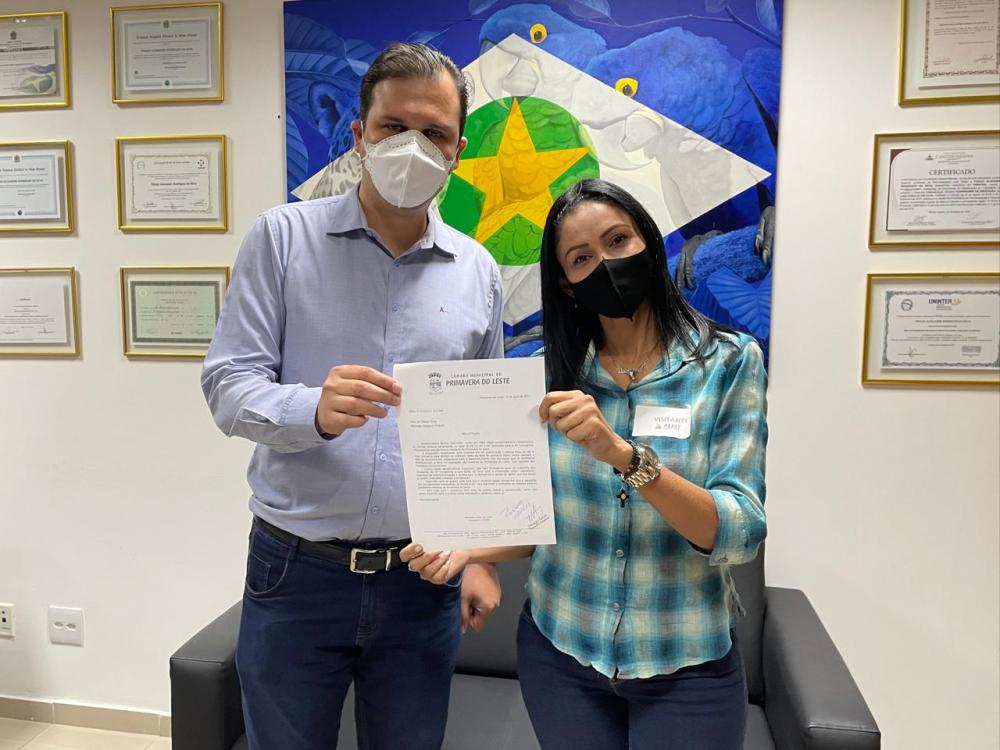 Deputado Thiago Silva destina emenda para Companhia de Bombeiros de Primavera do Leste
