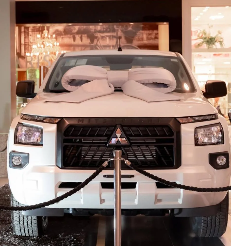 Promoção de Natal vai sortear uma caminhonete Mitsubishi Triton GLS em shopping de Cuiabá