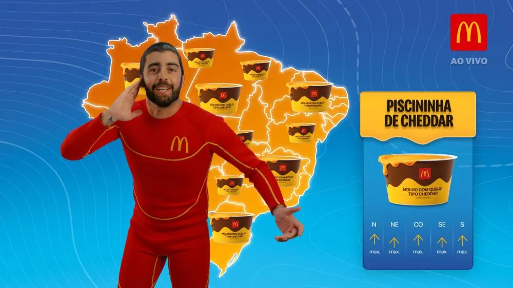 Família Cheddar desembarca com novidades no McDonald’s e Pedro Scooby estrela nova campanha