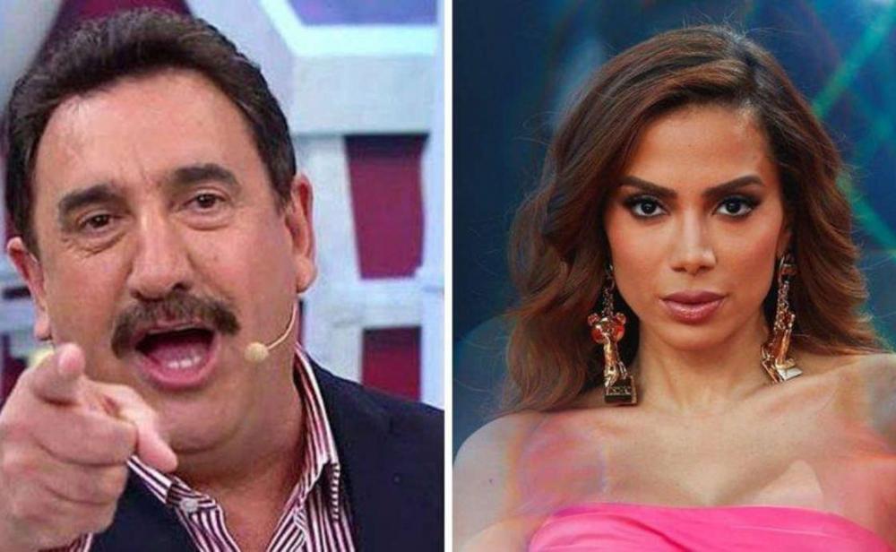 Ratinho critica Anitta e leva resposta da cantora