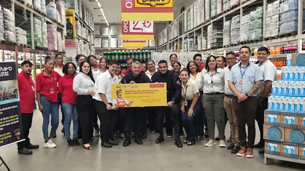 Troco Solidário destina mais de R$ 19 mil a projeto social da PM em Várzea Grande