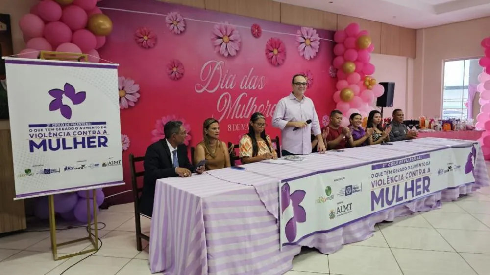 Sapezal e Campo Novo do Parecis recebem debate sobre violência doméstica contra a mulher