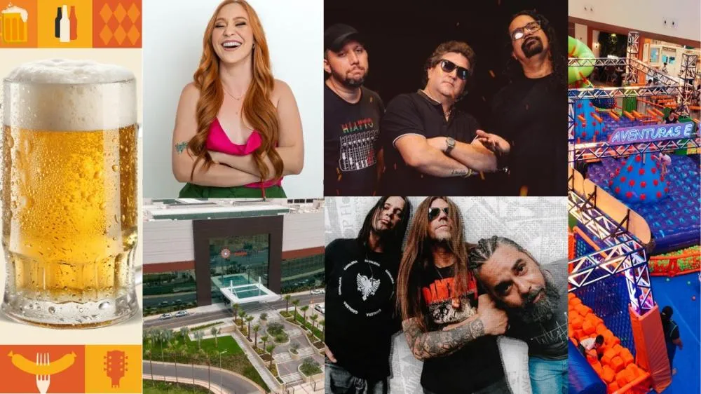 A programação deste fim de semana em shopping da capital chega com muita música, gastronomia e diversão