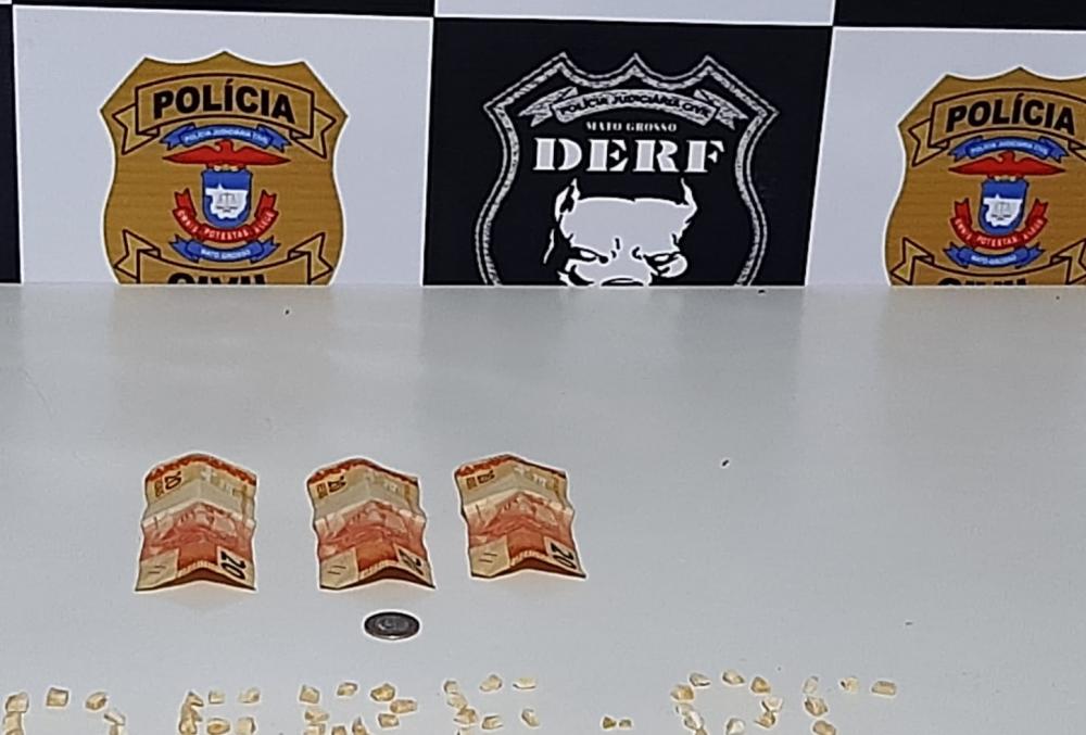Polícia Civil prende novamente traficante que foi solto há dois dias de penitenciária