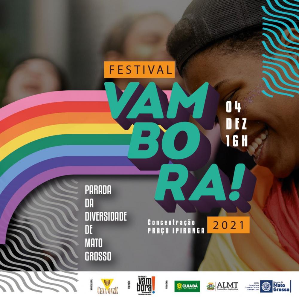 Festival promove ações culturais em MT com lançamento durante Parada do Orgulho LGBTQIA+