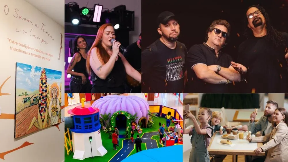 Oficina de pintura, sertanejo e rock comandam o fim de semana em shopping da capital