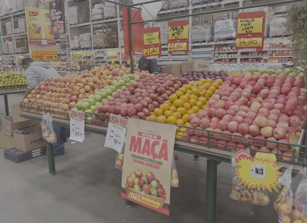 Fort Atacadista realiza ‘Festival da Maçã’ com preços especiais e incentivo à alimentação saudável