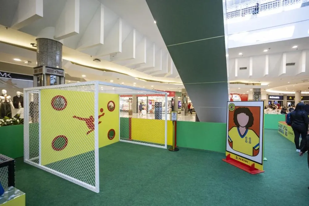 Goiabeiras Shopping inaugura mega arena da Copa do Mundo com troca de figurinhas e experiências imersivas