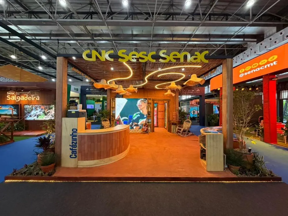 Sesc Pantanal transforma estande em vitrine de conservação ambiental e cultura na FIT Pantanal