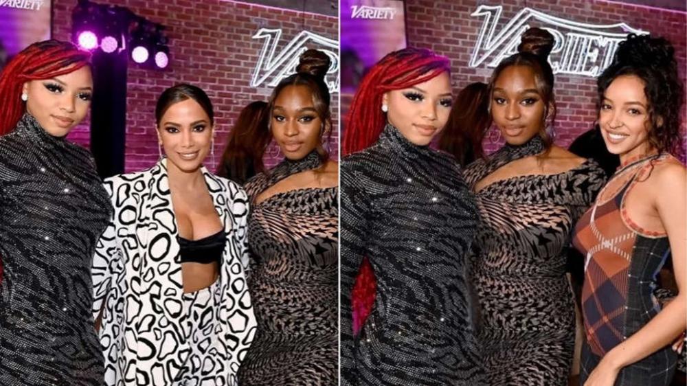 Anitta é cortada de foto com gringas, e fãs reclamam: 'Xenofobia?'