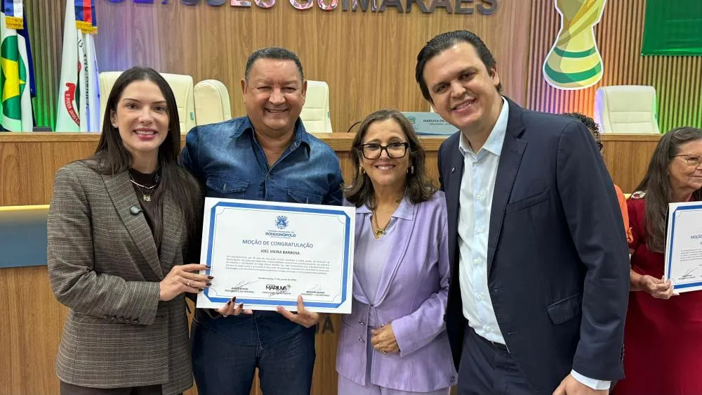 Joel Vieira recebe Moção de Aplausos por serviços prestados à saúde