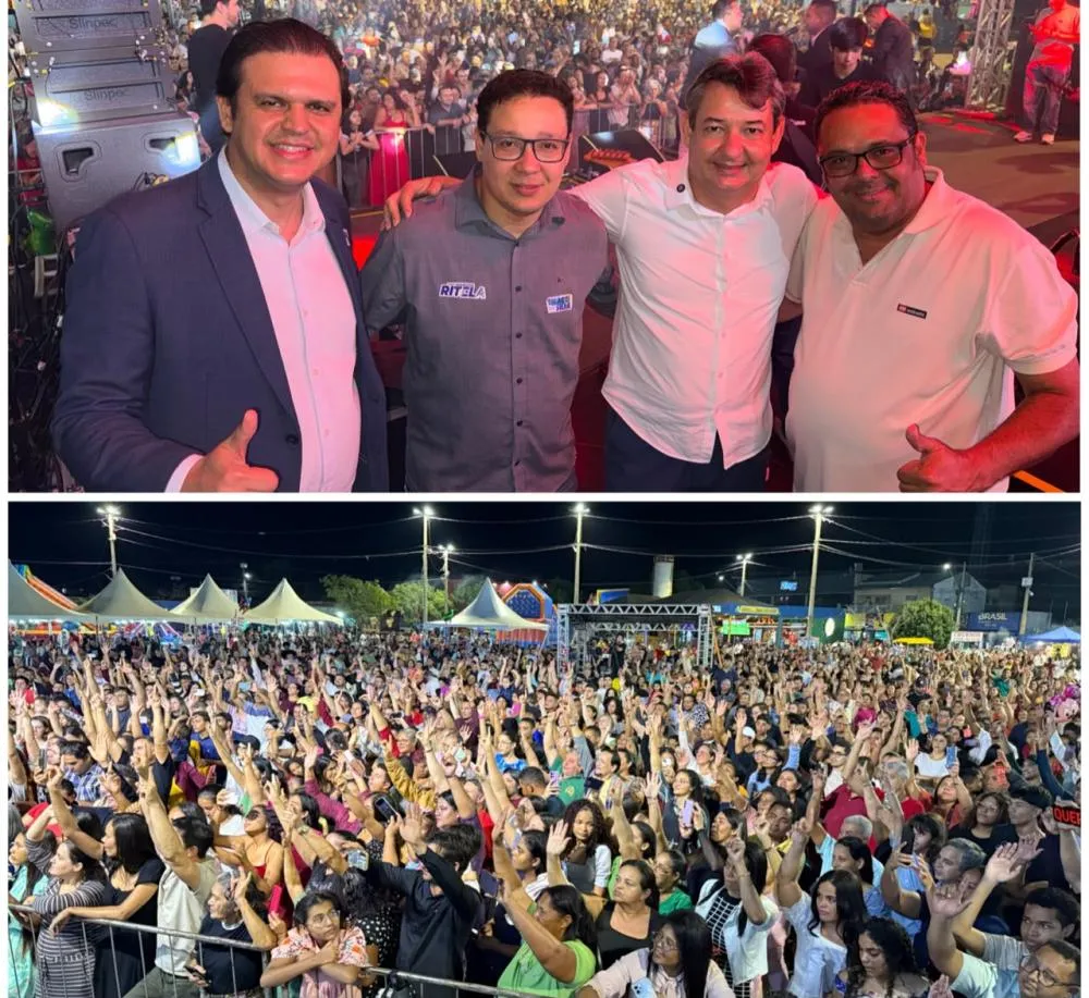 Deputado Thiago Silva prestigia o “Viva Pedra 90” em noite de fé e comunhão com mais de 4 mil fiéis