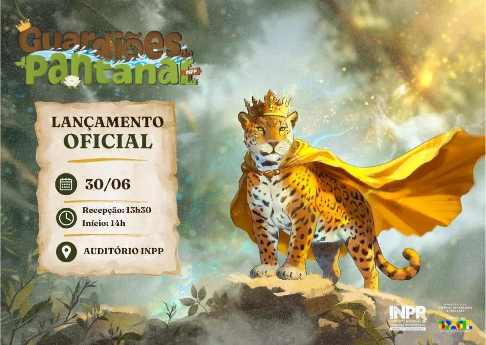 Lançamento do Programa Guardiões do Pantanal visa aproximar ciência, educação e conservação ambiental