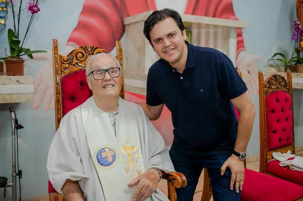 Deputado Thiago Silva parabeniza Padre Lothar e destaca legado de fé e transformação social em Rondonópolis