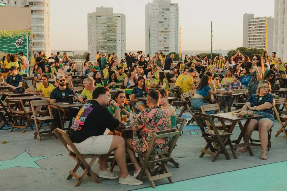 “Torcida Rock” movimenta jogo entre Brasil x Noruega no terraço do Goiabeiras neste domingo (5)