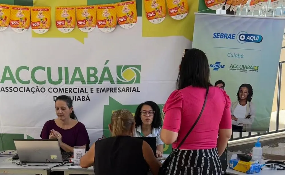 Liquida Centro: Associação Comercial de Cuiabá oferece consulta gratuita ao CPF e atendimento aos MEIs 
