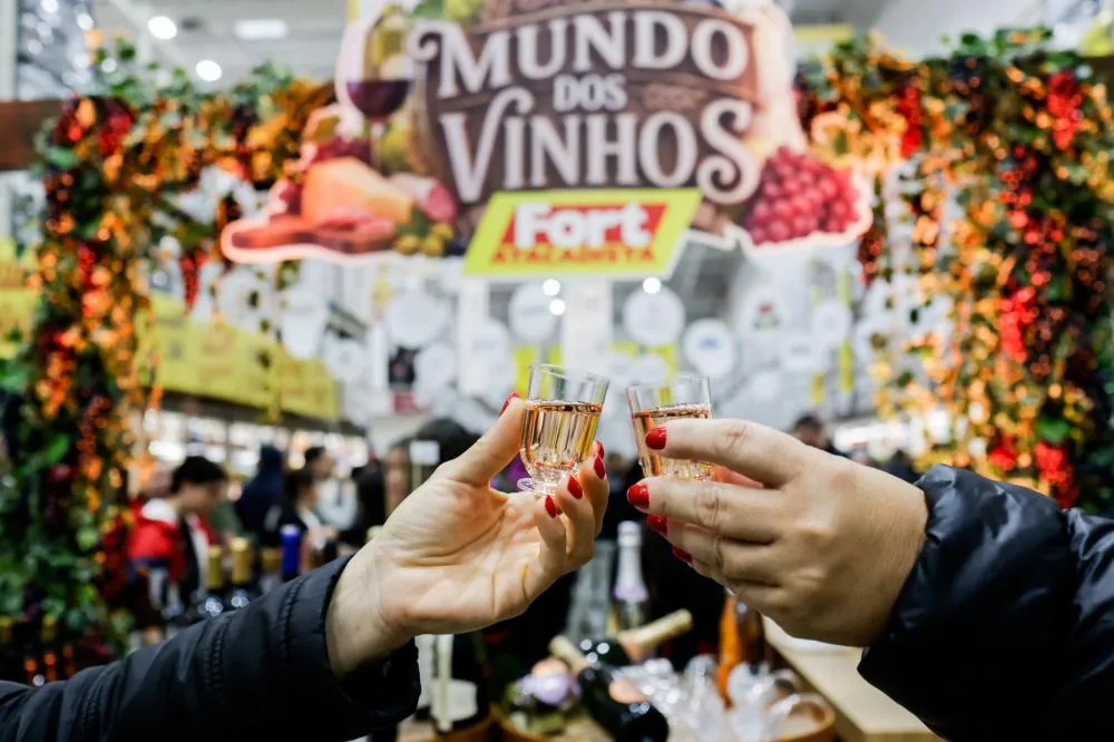 Festival Mundo dos Vinhos do Fort Atacadista une cultura e gastronomia em Cuiabá neste sábado (18)