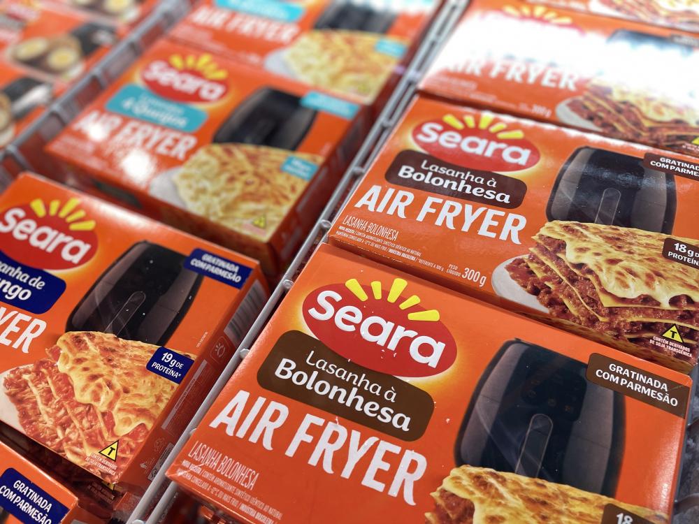 Seara lidera vendas no mercado de lasanhas com primeira linha para Air Fryer