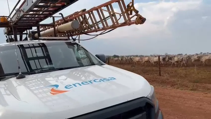 Drones procuram “febre” na rede elétrica de Rondonópolis e três cidades