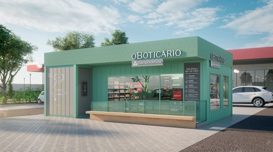 O Boticário abre loja sustentável inédita feita de resíduos plásticos em Cuiabá