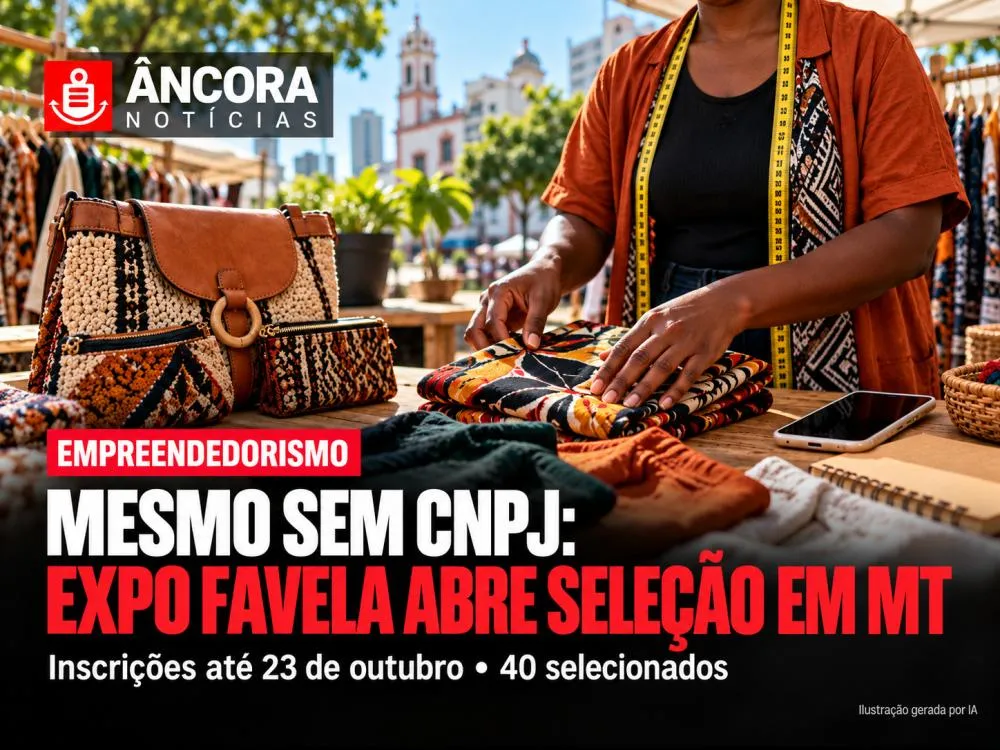 Sem CNPJ e até sem empresa: Expo Favela MT está com seleção aberta até próxima sexta-feira