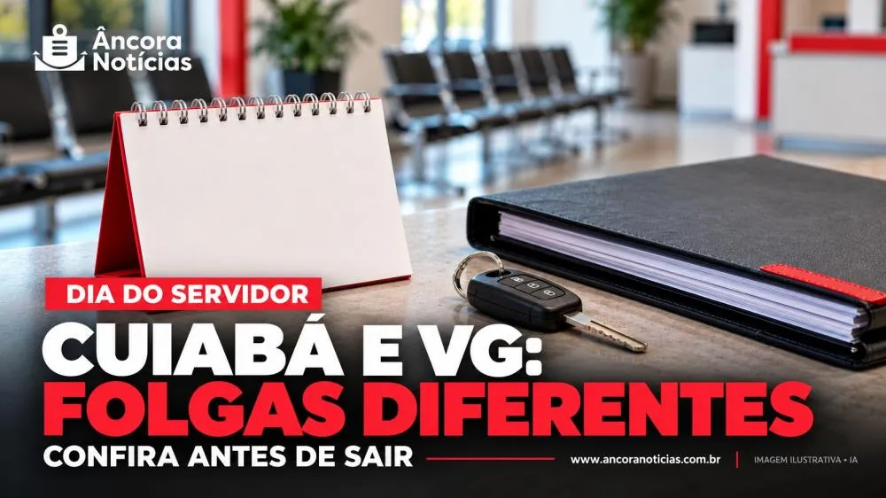 Dia do Servidor: VG prevê ponto facultativo dia 28; Cuiabá, dia 30