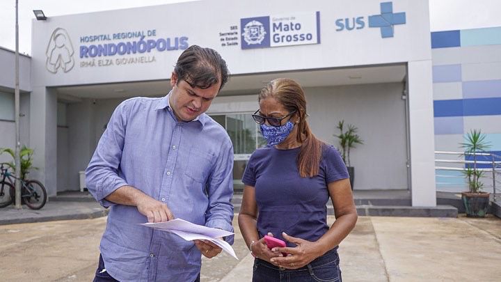  Deputado Thiago Silva fiscaliza Hospital Regional e cobra regularização de fornecimento de materiais para cirurgias ortopédicas
