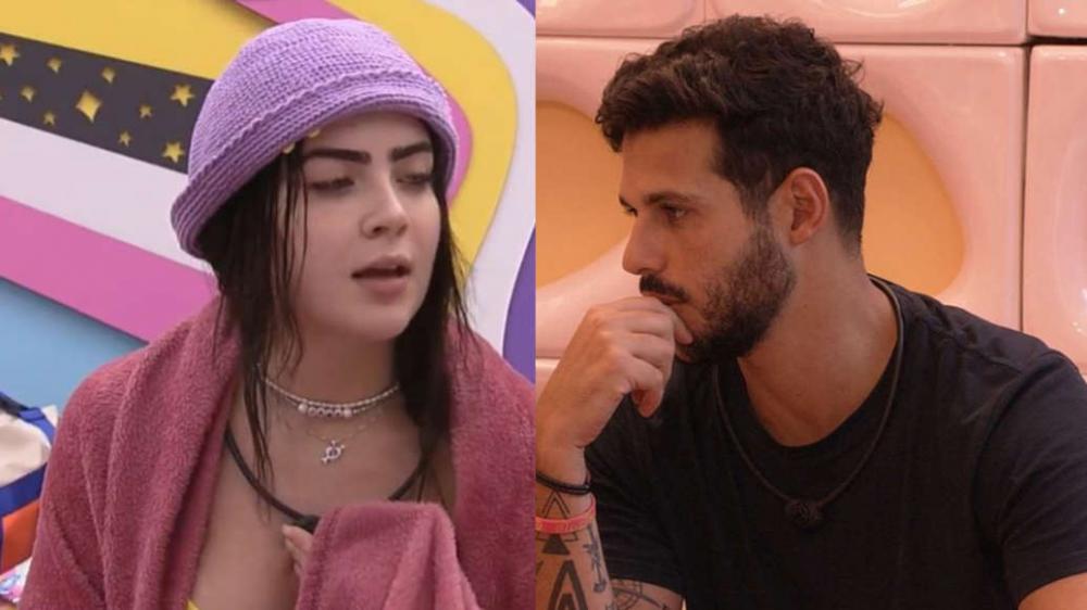Rodrigo insiste em questionar Jade Picon sobre jogo e influenciadora dá resposta inesperada